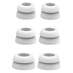 Ahastyle Samsung Galaxy Buds Pro 3-pack Mjuka Ear Tips, vit