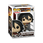 Attack On Titan Pop Funko Vinyl Figurine 1166 Mikasa Ackerman W/Swords 9cm