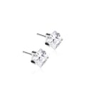 Blomdahl ST Tiffany Edge CZ white 7 mm