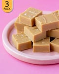 3x SunnRask Caramel Fudge & Sea Salt 500g