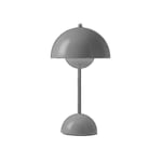 Nordisk Uppladdningsbar Blomma Bordslampa Sängbordslampa Bordslampa Svamp Sovrum Bordsdekoration Nattbordslampa Nattlampor[hk] Dark Grey