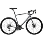 Ridley Fenix Disc 105 DI2 Carbon Road Bike - 2024 Arctic Grey Metallic / White Battleship XL Metallic/Battleship Grey/White