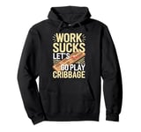 Pegs - Counting Board Card Games Cribbage Pullover Hoodie