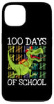 iPhone 13 100 Days Of School Dinosaur 100th Day Of School Boys Dino Case