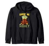 Show Me The Money Zip Hoodie