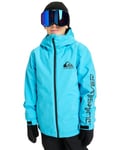 Quiksilver Snow Jacket Mission Jacket Boy's Blue 12