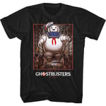 Stay Puft Marshmallow Man Vs Ghostbusters T-Shirt