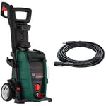 Bosch High Pressure Washer UniversalAquatak 125 (1500 W, pressure: 125 bar, max. flow rate: 360 l/h, in carton packaging) & F016800361 6m Extension Hose