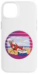 iPhone 14 Plus Santa at the beach jolly Santa lounging on the sand Xmas Case