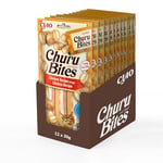 INABA Churu Bites - Friandise pour Chat en Bouchées au Poulet, Enrobage au Poulet - Moelleux et Crémeux - 36 Tubes x 10g