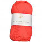 Shamrock Yarns 100% Bomull 8/4 Garn 28 RÃ¸d