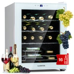 Wine Cooler Drinks Fridge Touch Bar Fridge Wine Cooler 1 Zone 16 Bottles White