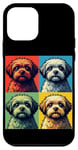 iPhone 12 mini Retro Style Shih Tzu Graphic Design for Dog Lovers Case