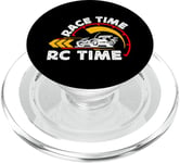 Race Time RC Time Loves Radio Controlled Car RC Model Racing PopSockets PopGrip for MagSafe