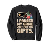 Gamer Christmas Gaming Xmas Video Games Boys Christmas PJ Sweatshirt