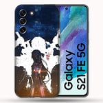 Coque pour Samsung Galaxy S21 FE / S21FE Manga SAO Sword Art Online Asuna