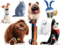 The Secret Life Of Pets 2 Cardboard Cutout Collection - Set of 8