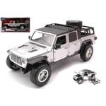 JEEP WRANGLER GLADIATOR 2020 FAST & FURIOUS 9 SILVER 1:24 Jada Toys Movie