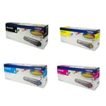 Brother TN251 Black+ Tri-Colours Toner Commercial Pack Black Yield 2500 pages+ Tri-Colours Yield 1400 pages for BrotherHL3150CDN, HL3170CDW, MFC9140CDN, MFC9340CDW Printer