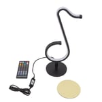 Lampe de Table avec Note musicale, contr&ocirc;le Intelligent, Rotation &agrave; 180 degr&eacute;s, RGB, lampes de bureau Cool pour salon, chambre &agrave; coucher, chevet