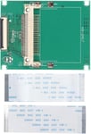 Adaptateur De Carte Mémoire Cf Adaptateur Ssd Hdd 1,8"" Compact Flash Cf Memory Card To Ce Adapter, 50 Pin Cf Card To 1,8 Pouces Ce (Zif) Adapter[LEC200449]