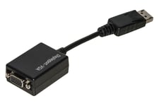 Link Accessori LKADAT19 adaptateur et connecteur de câbles DisplayPort VGA Noir