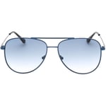 Calvin Klein Mens CK19133S 410 Navy Blue Sunglasses Metal - One Size