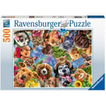 Ravensburger Puzzle 500 Pieces Animal Selfie 15042 Premium Softclick