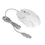 (White) RGB Wired Gaming Mouse Ergonomic Gamer Laptop PC Mouse USB