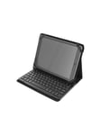 Deltaco Case and Bluetooth Keyboard for 10" Tablets - Tastatur & Folio sæt - Nordisk - Sort