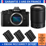 Nikon Zf + 85mm f/1.8 S + 3 Nikon EN-EL15C + Ebook '20 Techniques pour Réussir vos Photos' - Appareil Photo Hybride