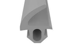 Joint de butée pour système de fenêtre - Joint de vitrage pour l'extérieur et l'intérieur - Fenêtre en plastique et aluminium - Gris - 5 m