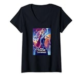 Marvel Thor: Love and Thunder Lady Thor Poster T-Shirt avec Col en V