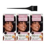 L'Oreal Casting Natural Gloss Nudes Hair Color All Colors 3-Pack