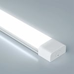 Anten - Neon Tube led 150cm 45W 4950LM Connectable Reglette led 6000K IP65 Imperméable Luminaire Plafonnier pour Garage Ateliers Sous-sol Salle de