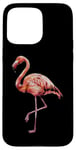 Coque pour iPhone 15 Pro Max Aquarelle Flamant rose artistique inspirée de la nature