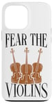 iPhone 13 Pro Max Violin Violinist Vintage Fear The Violins Case