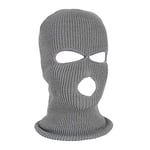 RUIXIB Balaclava Homme Cagoule Intégral Cagoule 3 Trous Cagoule Tricoté Cagoule Moto Vélo Bonnet Snood Hiver Cagoule pour Moto Vélo Ski Randonnée Camping Chasse