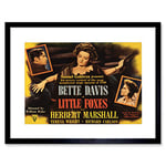 Wee Blue Coo Advert Movie Film Little Foxes Bette Davis Framed Wall Art Print