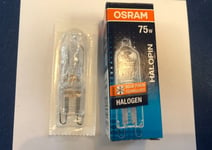 High Quality OSRAM Halopin 66675 75W Clear G9 Made IN Germany 1100lm 2000h