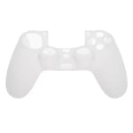 Etui Blanc en Silicone pour Manette PS4