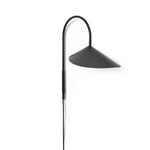 Arum swivel vägglampa svart