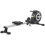Fitness Adjustable Magnetic Rowing Machine Rower with LCD Monitor