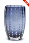 ZAFFERANO Perle 6 Verres Tumbler Bleu Gris