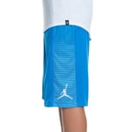 Air Jordan Game Time Basketball Shorts Sz M Photo Blue/Lt Armory Blue 831334 435