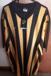 NIKE DRI FIT SHORT SLEEVE STRIPED TSHIRT. (2XL) NEW