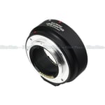 Electronic AF Auto Focus EF-EOS M Adapter for Canon EF EFS lens to EOS M Camera