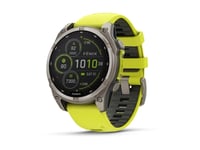 Garmin Fenix 8 3.3 Cm (1.3&Quot ) 47 Mm Digital 260 X 260 Pixels Touchscreen Titanium Wi-Fi Gps (Satellite)