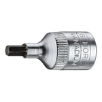 Destornillador de mecha 1/4" hembra-6ct 5 mm.