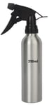 Aluminium Water Spray Bottle 250ml Hair Dressing Barber Salon Pump Sprayer Clean